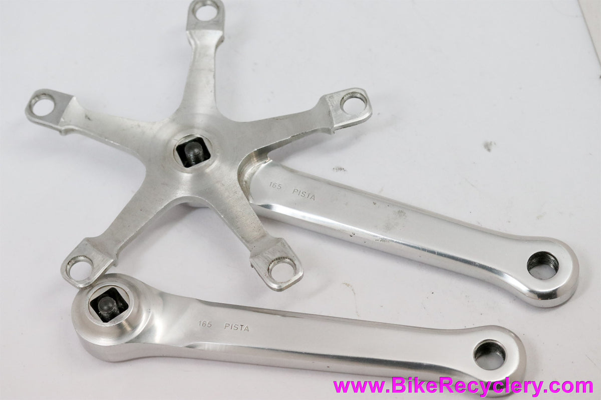 Campagnolo Nuovo/Super Record Pista Crank Arms: 165mm - #1051/4151 (NM++ Barely Ridden)