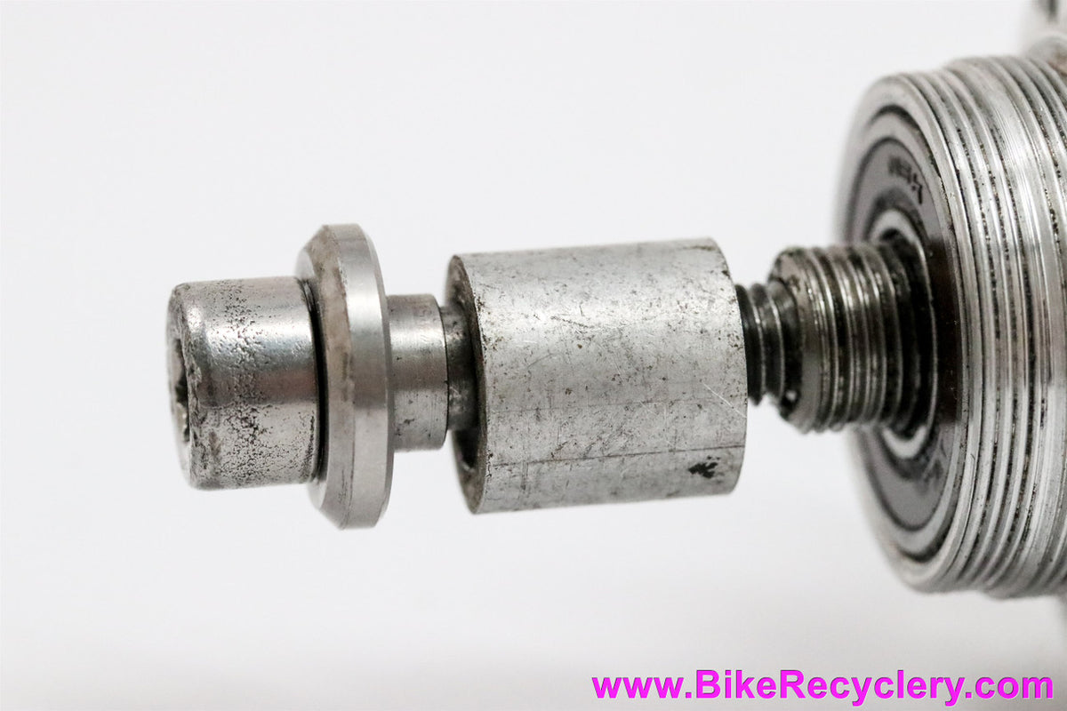 Phil Wood Classic Low Flange Flip/Flop Track Hub: 32H x 120mm - Bolt On - Missing One Side's Axle End
