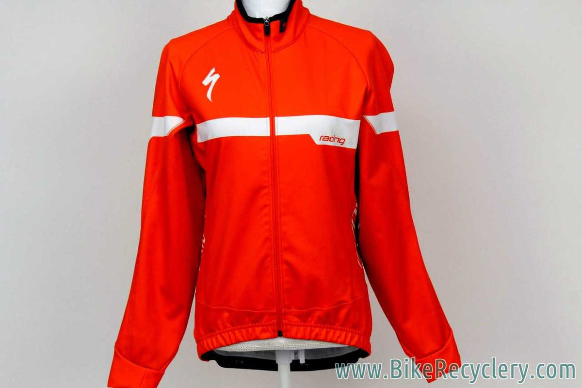 Pro Team-Issued Specialized SL Pro Gore Windstopper Jacket: Medium  - Red / White (NEW)