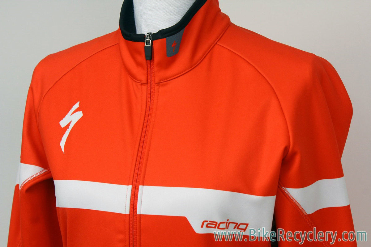 Pro Team-Issued Specialized SL Pro Gore Windstopper Jacket: Medium  - Red / White (NEW)