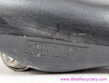 Selle Italia Gran Prix Plastic Saddle: Black Uncovered - 1960's (EXC)