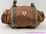 Ron's Bikes Fabio's Chest Small Handlebar Bag: Tan Waxed Canvas (Near Mint)
