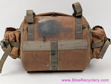 Ron's Bikes Fabio's Chest Small Handlebar Bag: Tan Waxed Canvas (Near Mint)