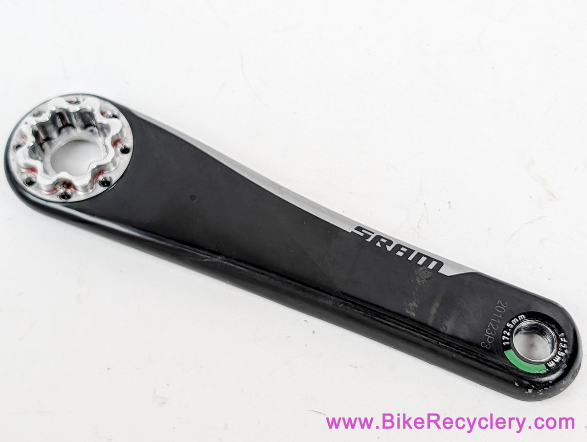 SRAM Red AXS D1 Driveside Crank Arm: 172.5mm (EXC)