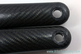 1998 ZIPP CA 420 Carbon Road Crank Arms: World's 2nd Production Carbon Crank! 175mm - 130mm - Near Mint +