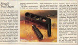 Ringle Trail Roller Stem: 1" Quill - 140mm x 25.4mm - High Rise - Canti Stop - Black (EXC+)