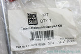 NEW Rockshox Totem Parts: 2-Step Air Spring Shaft -  Top Cap - Rebound Damper