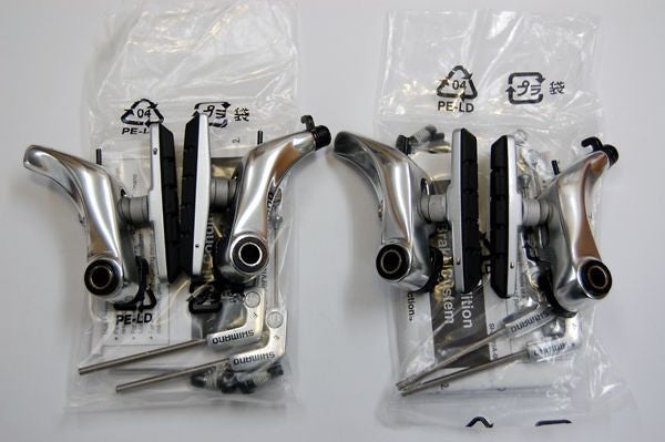 Shimano BR-R550 Cantilever Brake Set: Silver - Front & Rear (NEW)