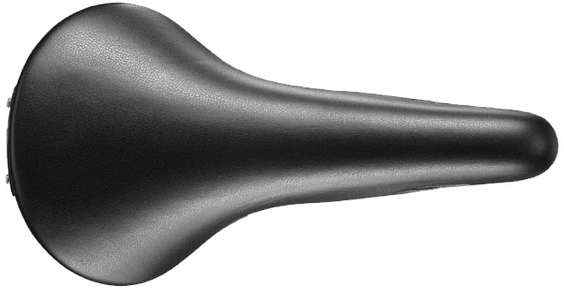 San Marco Rolls Titanio Saddle: Black Leather (NEW)