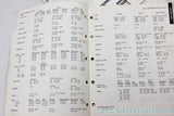 Schwinn Bicycle Repair Parts Specifications Catalog LOT: 1986 to 1999 - 10pc - Stock part specs for every bike model!
