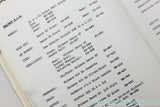 Schwinn Bicycle Repair Parts Specifications Catalog LOT: 1986 to 1999 - 10pc - Stock part specs for every bike model!