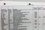 Schwinn Bicycle Repair Parts Specifications Catalog LOT: 1986 to 1999 - 10pc - Stock part specs for every bike model!