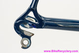 1991 Serotta Custom Lugged Steel Frame & Fork: 57cm - Columbus EL Ultralight Tubing - Henry James Crown - Metallic Blue