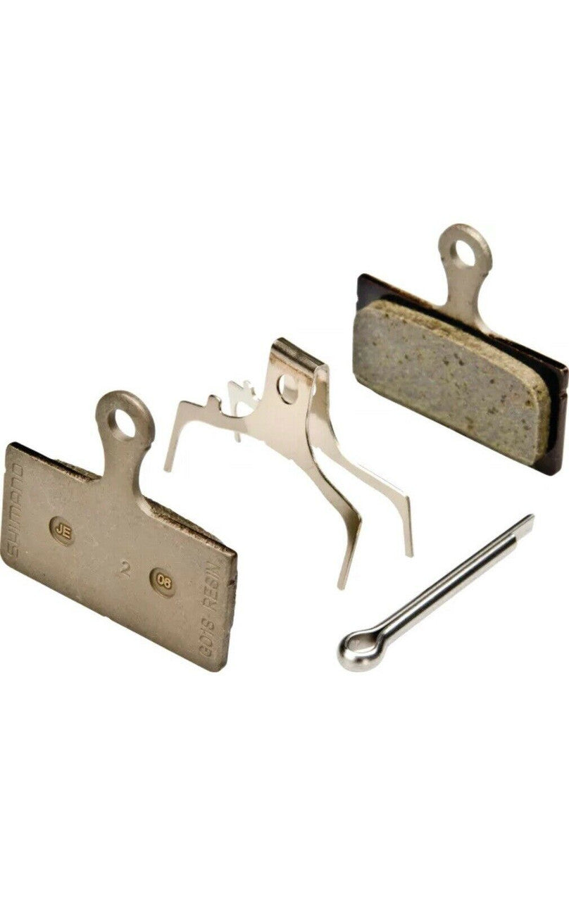 Shimano G01S Disc Brake Pads: TWO PAIRS - XTR / XT / Deore SLX / Alfine - Resin
