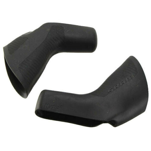SRAM Hydraulic Brake Lever Hood Covers: S700 Red / Force / Rival - Black Pair