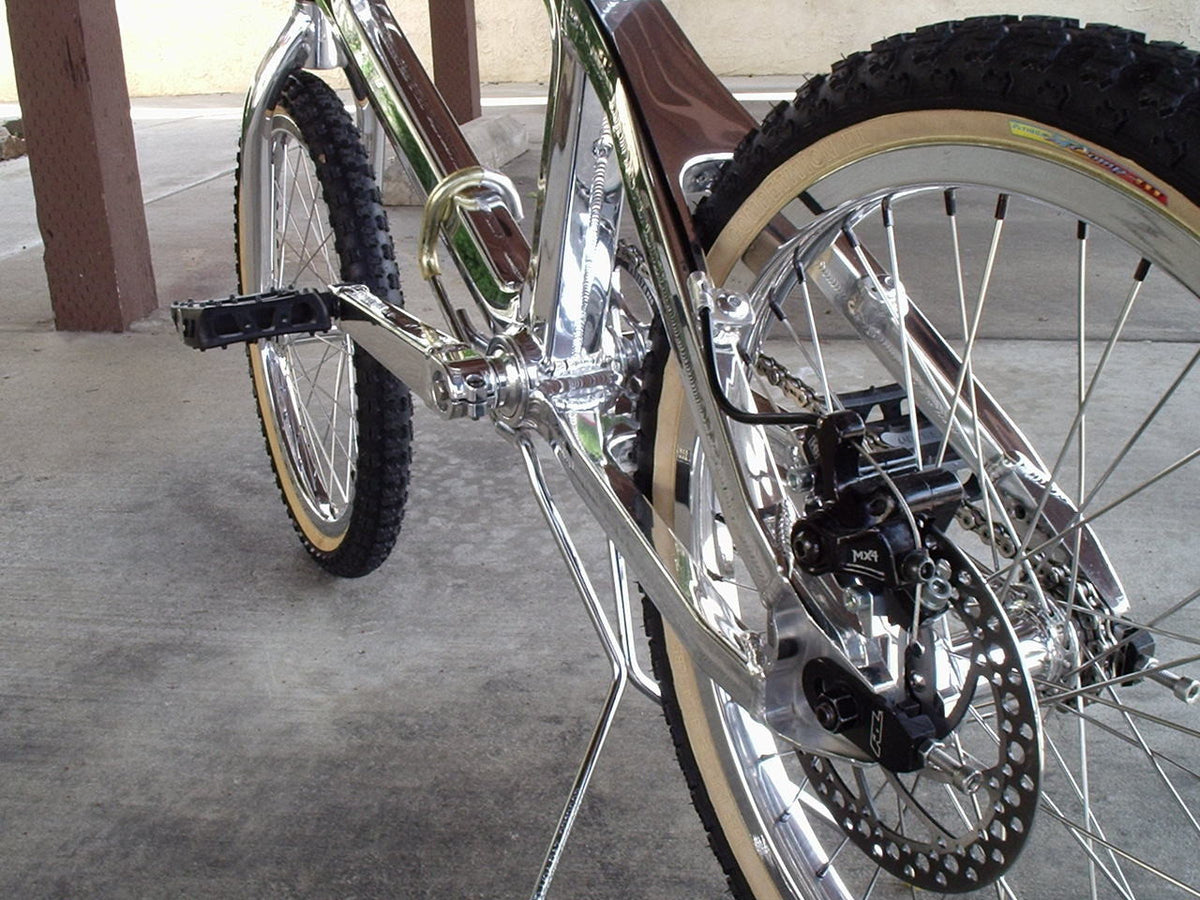 Technique BMX Crankset & Bottom Bracket: 3-piece 181mm Cool Welds RARE