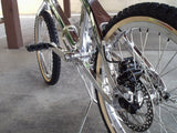 Technique BMX Crankset & Bottom Bracket: 3-piece 181mm Cool Welds RARE