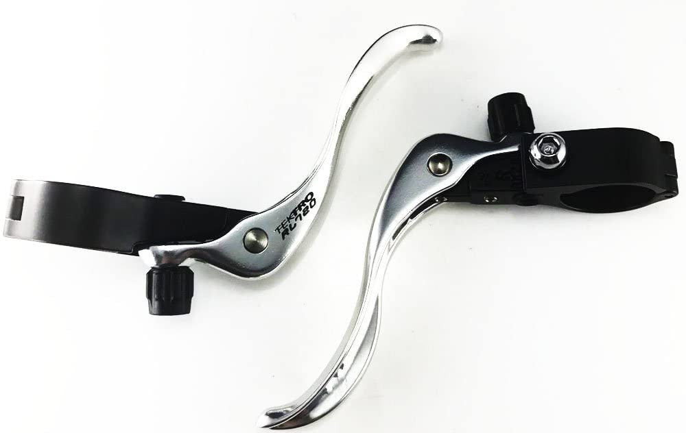 Tektro RL720 Quartz Top Mount Cross Interrupter Brake Levers: 31.8mm - Front & Rear - Black/Silver (New)