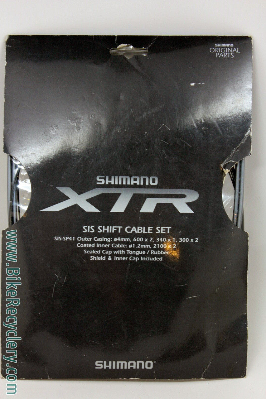 XTR SIS SP41 Cable & Housing Set: Grey - Front/rear (NEW)