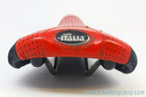 Vintage Selle Italia Flite Titanium Saddle: Red (Worn)