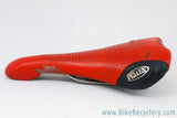 Vintage Selle Italia Flite Titanium Saddle: Red (Worn)