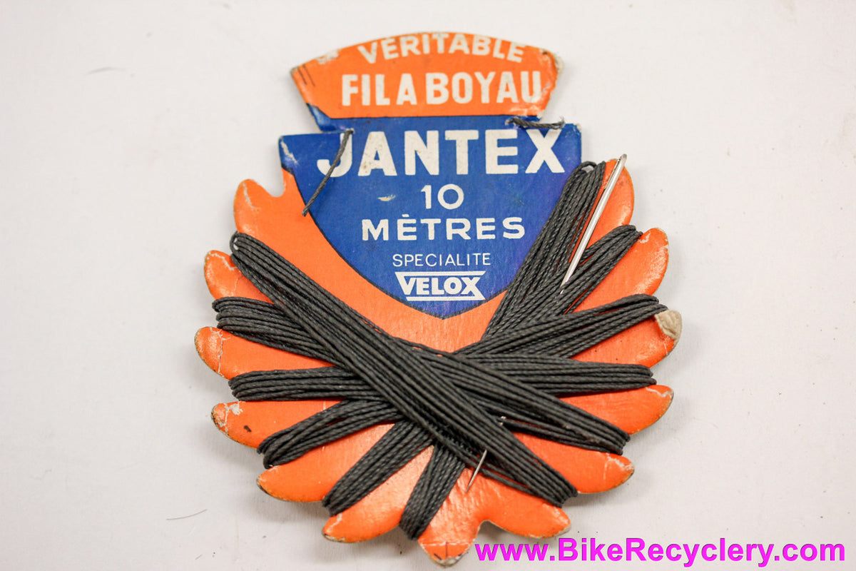 NOS Velox JANTEX Sew-Up Thread for Tubular Tires: Vintage 1970's L'Eroica Collectible - 10 Meters