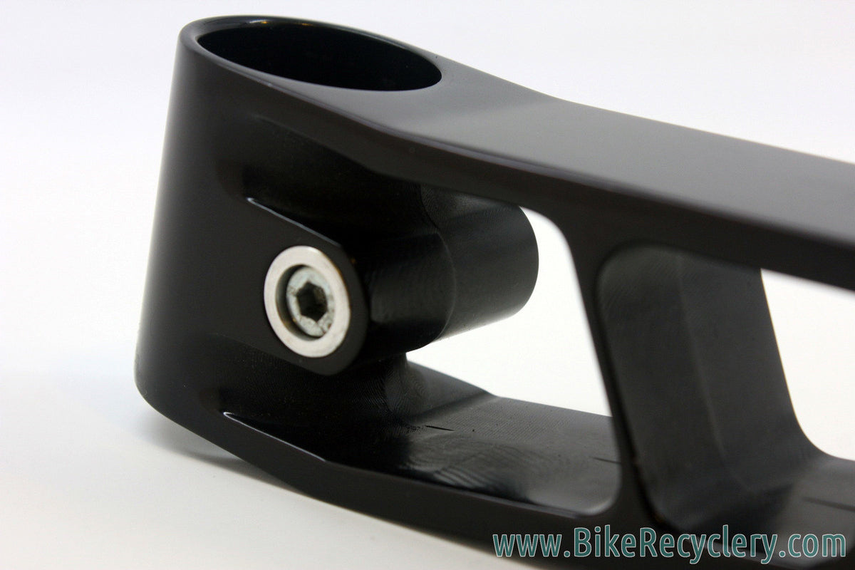 Kooka Billet Theadless Stem: 1 1/8" - 130mm x 25.4mm - Black - RARE