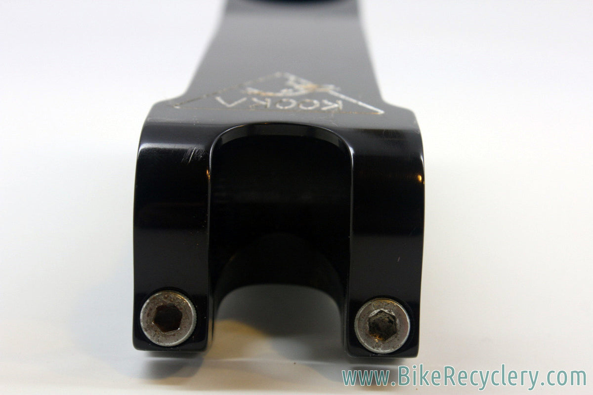 Kooka Billet Theadless Stem: 1 1/8" - 130mm x 25.4mm - Black - RARE