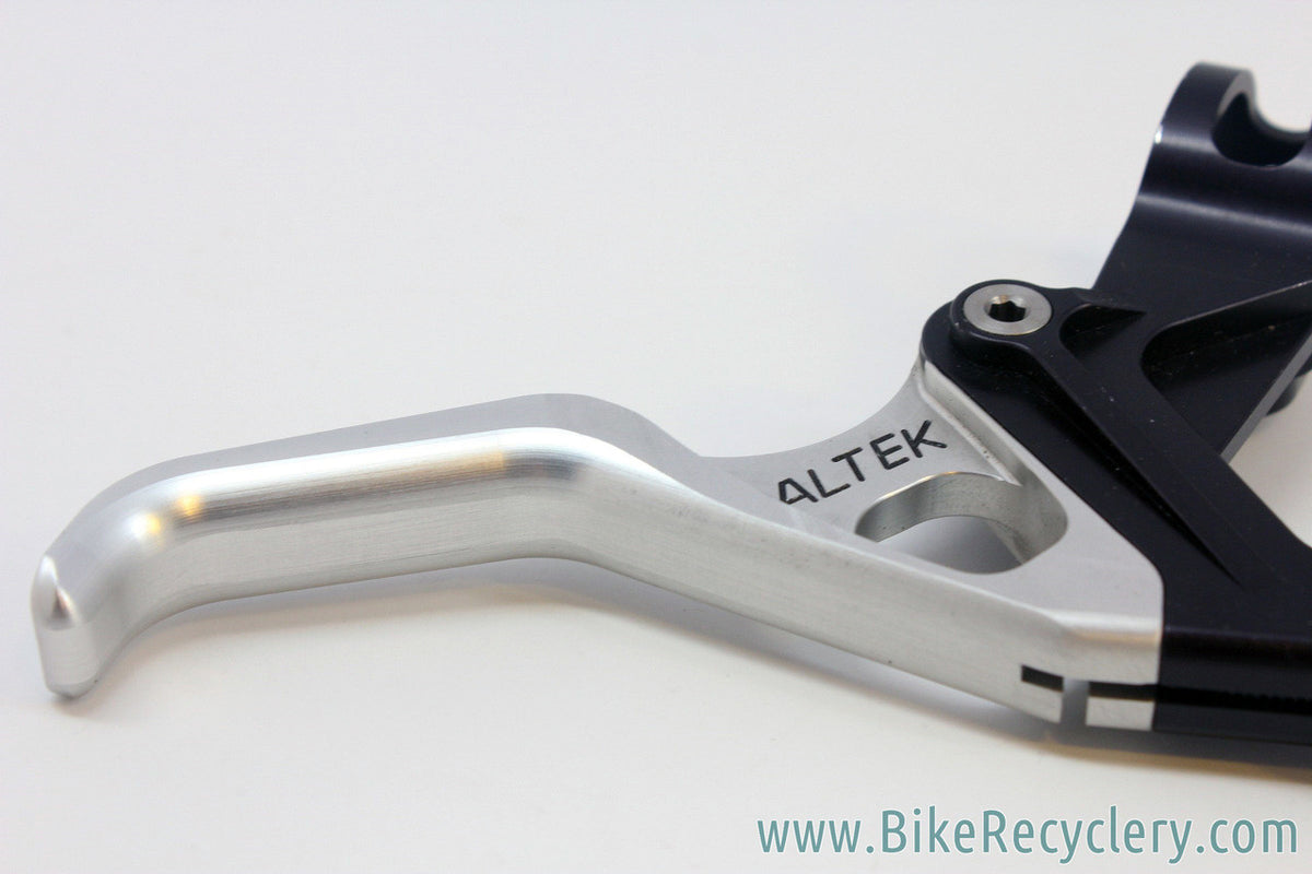 NOS 1990's Altek Sharktooth BL-25 Brake Levers: Black / Silver