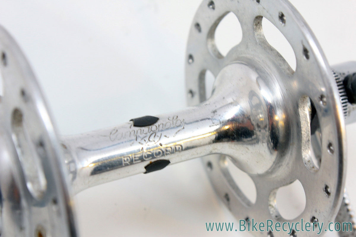 Campagnolo  Nuovo Record Strada High Flange Hubset: 36H - 130mm for Modern Frames - Flat Blade QR