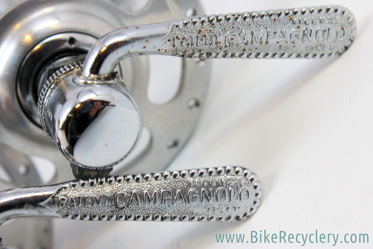 Campagnolo  Nuovo Record Strada High Flange Hubset: 36H - 130mm for Modern Frames - Flat Blade QR