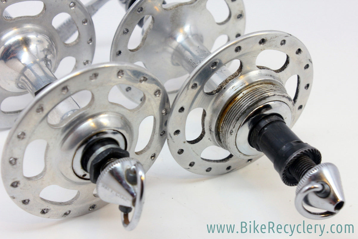 Campagnolo  Nuovo Record Strada High Flange Hubset: 36H - 130mm for Modern Frames - Flat Blade QR