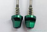 Salsa Rasta Ti Flip Offs QR Skewer Set: 135mm/100mm (Mint except face scrape on rear)