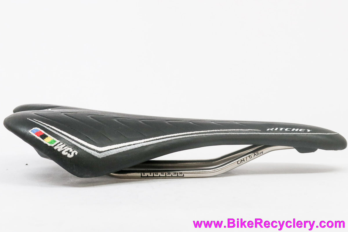 Ritchey Streem WCS Ti Saddle: Black - Vector Wing (NEW)