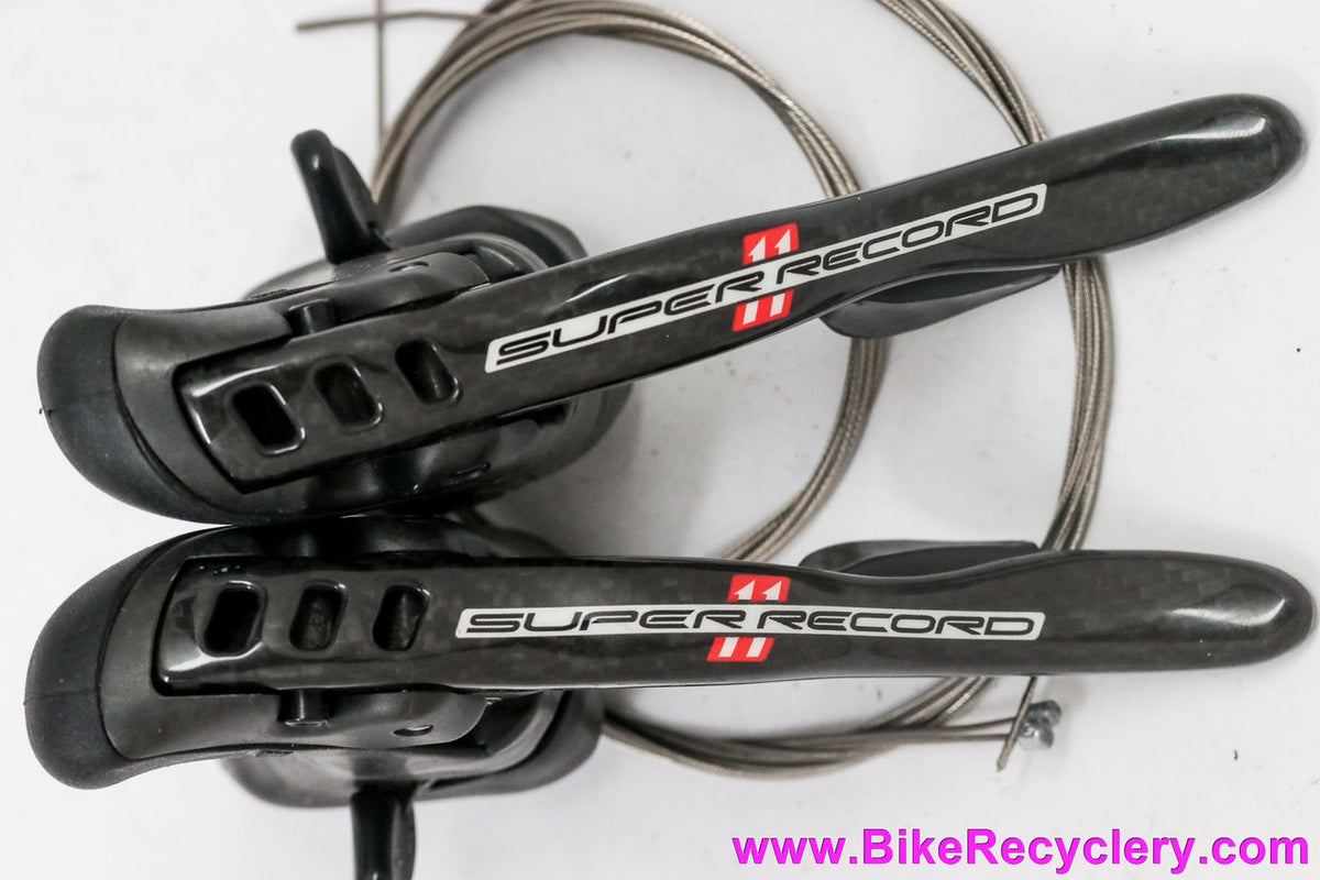 2015+ Campagnolo Super Record 11s Ultra-Shift Brifters: Mechanical - EP15-SR1C (Near Mint+)