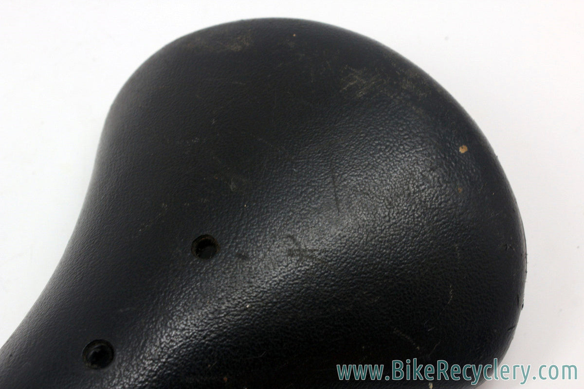 1960's Selle Italia Gran Prix Plastic Saddle: Black (EXC+)