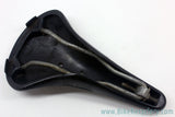 1960's Selle Italia Gran Prix Plastic Saddle: Black (EXC+)
