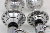 Campagnolo C-Record Hubset: Low Flange - 32H - Freewheel - Skewers (Near Mint)