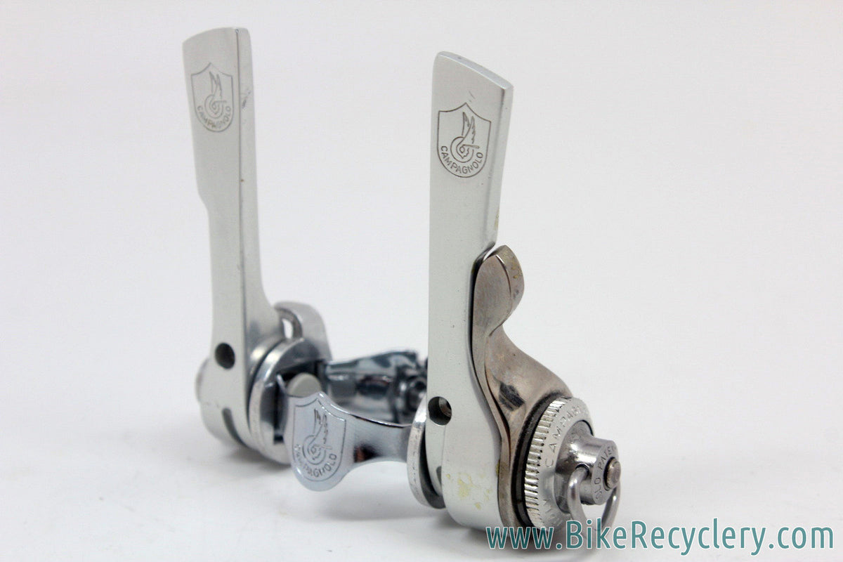 Campagnolo C-Record Syncro Downtube Shifters: 1st Gen - Clamp On - 6/7sp Indexed/Friction