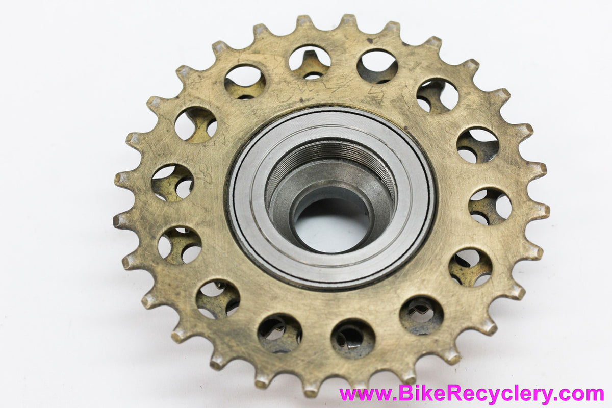 Regina Oro 6 Speed Freewheel: 13-28t Wide Range - Gold