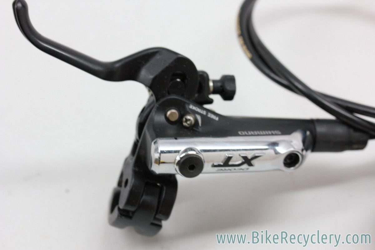 Shimano XT BR-M785 Hydraulic Disc Brakeset: Front/Rear - Fins (EXC+)