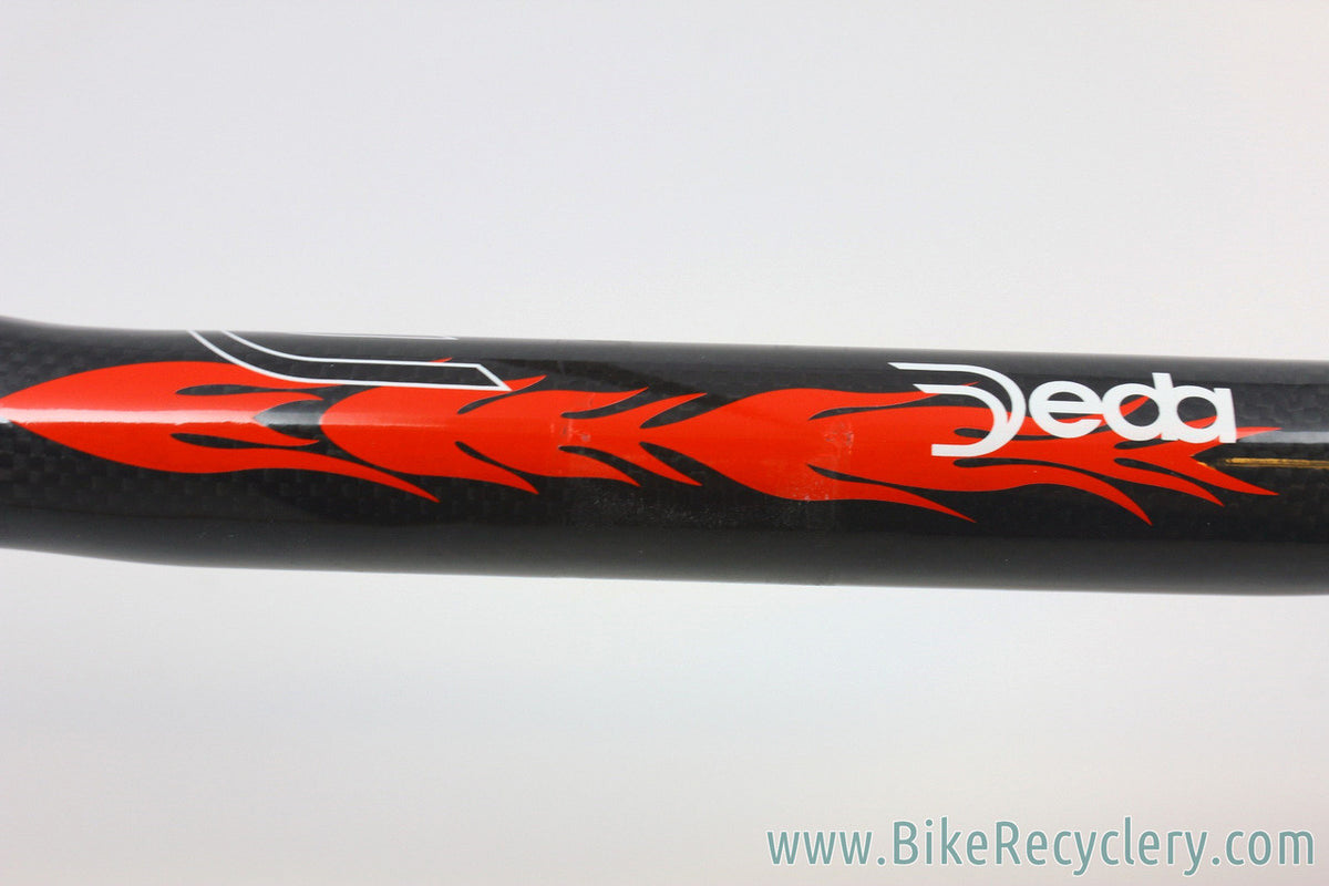 Deda Electa Carbon Road Drop Handlebar: Anatomic - 44cm x 31.8mm (New take-off)