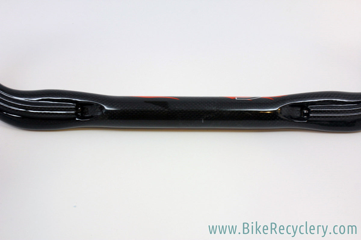 Deda Electa Carbon Road Drop Handlebar: Anatomic - 44cm x 31.8mm (New take-off)