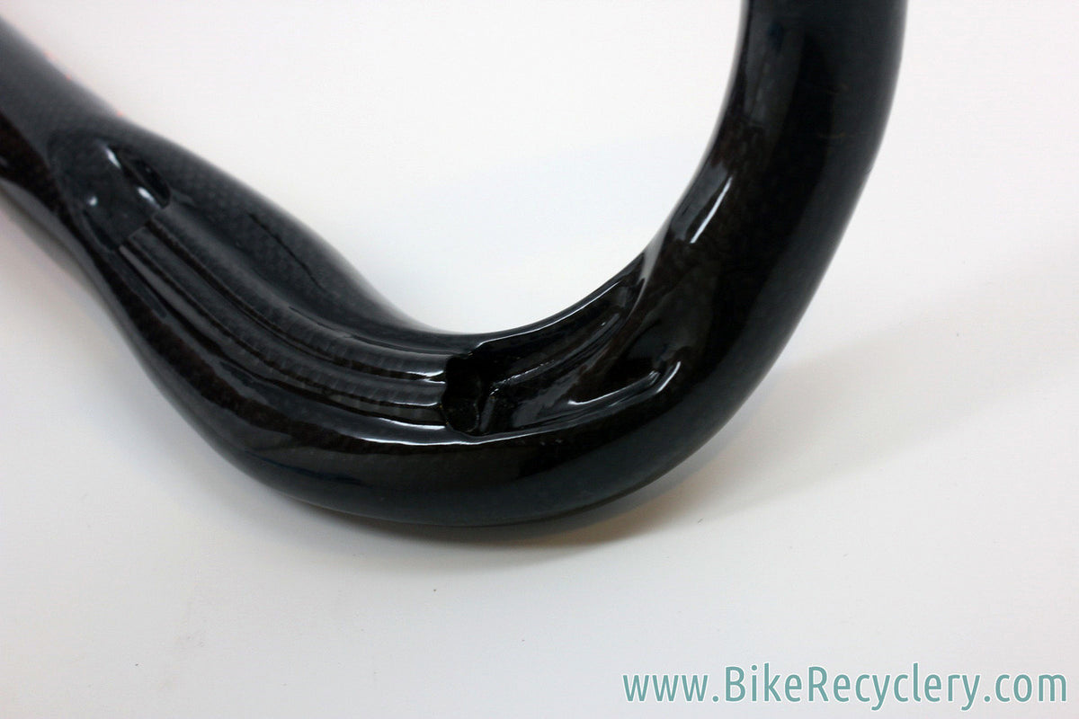Deda Electa Carbon Road Drop Handlebar: Anatomic - 44cm x 31.8mm (New take-off)