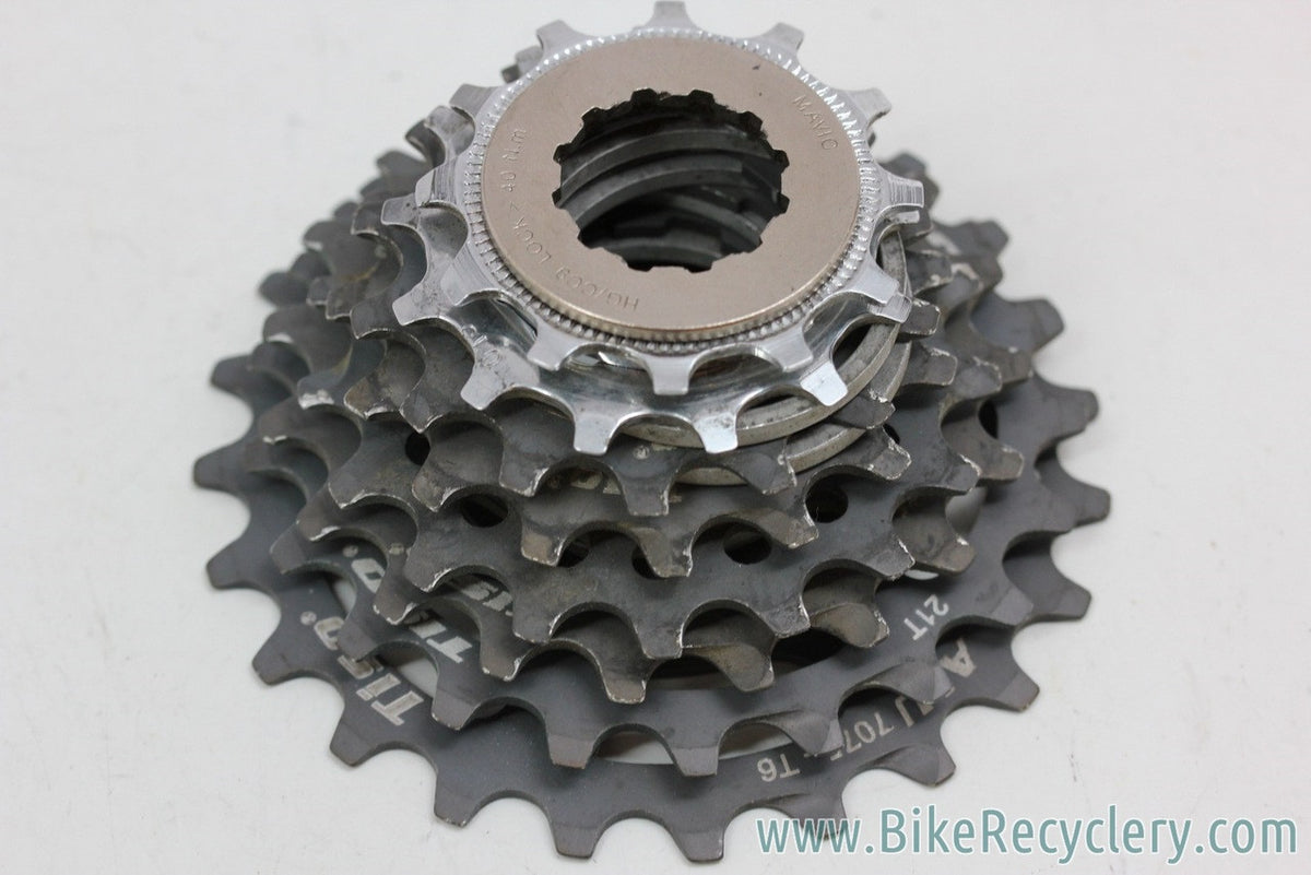 Tiso 8 Speed ALLOY Cassette: 125g! 12-23t - Vintage 1990's Italian (EXC)