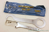 NIB/NOS Sugino Bottom Bracket Tool Set: 36mm Fixed Cup - Pin Spanner & Extra Pins - Lockring Wrench