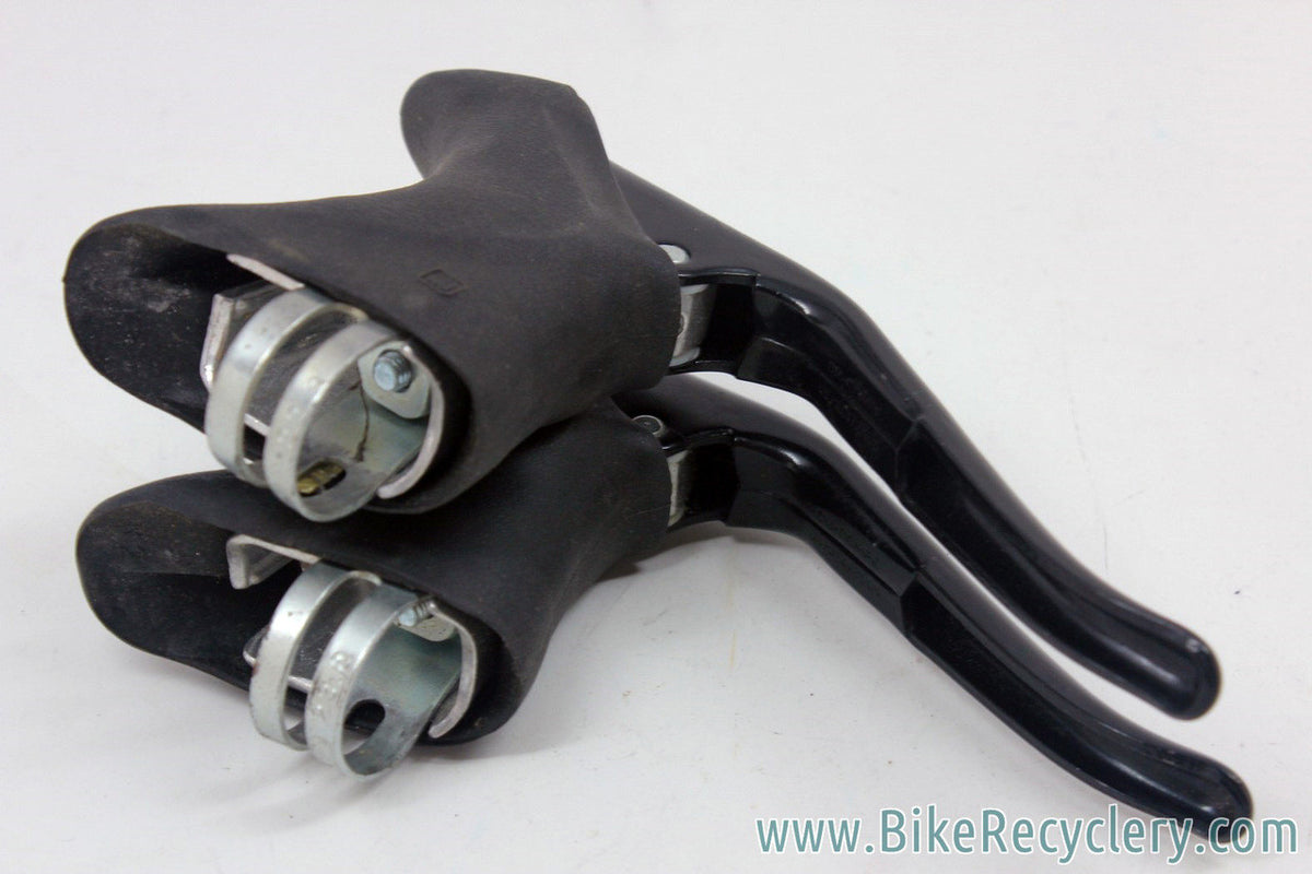 DIA-COMPE 287 Brake Levers: Aero - For Canti Brakes / Dirt Drops - Black (Near Mint)