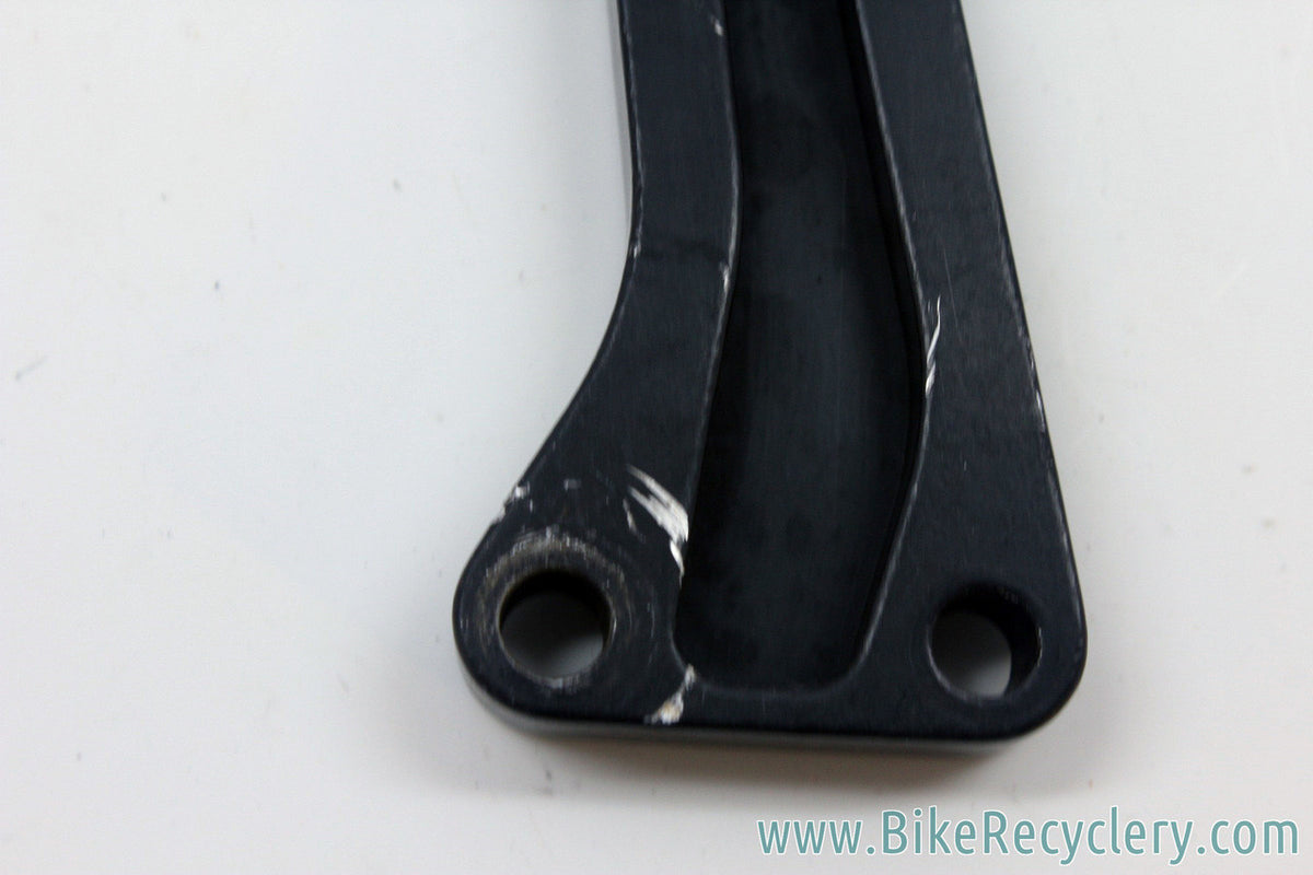 Rockshox Mag 21 Fork Brake Brace: Boutique Brand - Black Ano - Cable Stop