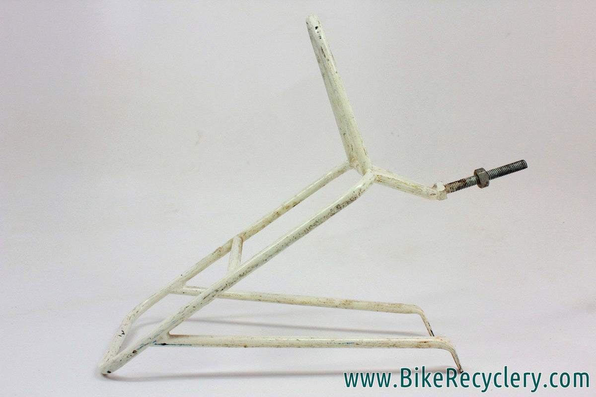 Jack Taylor Cycles Front Rack / Bag Support: White - RARE