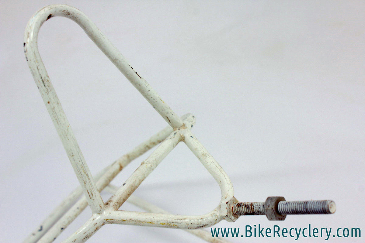 Jack Taylor Cycles Front Rack / Bag Support: White - RARE